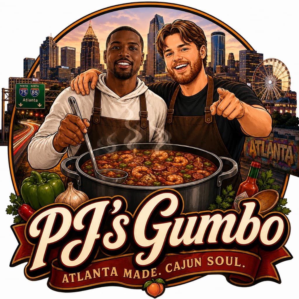 The founders of PJ's Gumbo